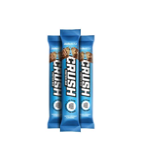 BioTechUSA Crush Bar (64 g, Toffee y Coco)