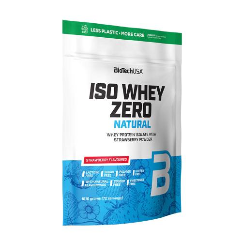 BioTechUSA Iso Whey Zero Natural  (1816 g, Fresa)