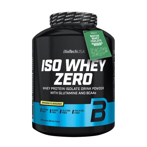 BioTechUSA Iso Whey Zero  (2270 g, Plátano)