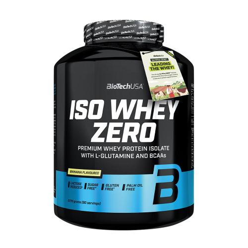 BioTechUSA Iso Whey Zero  (2270 g, Plátano)