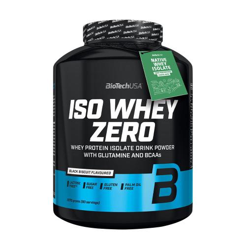 BioTechUSA Iso Whey Zero  (2270 g, Galleta Negra)