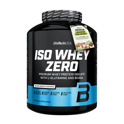 BioTechUSA Iso Whey Zero  (2270 g, Galleta Negra)