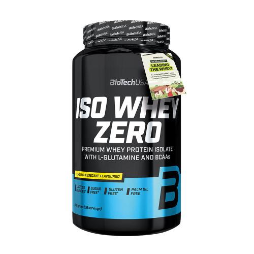 BioTechUSA Iso Whey Zero  (908 g, Tarta de Queso con Limón)