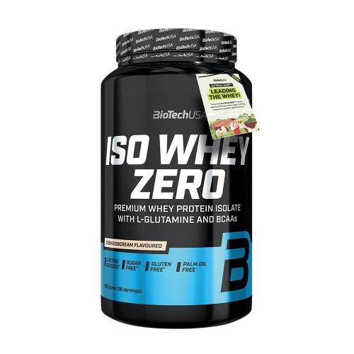 BioTechUSA Iso Whey Zero  (908 g, Galleta de Chocolate y Crema)