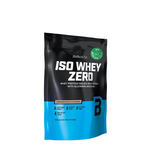 BioTechUSA Iso Whey Zero  (500 g, Galleta de Chocolate y Crema)