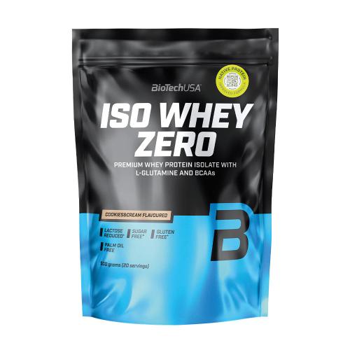 BioTechUSA Iso Whey Zero  (500 g, Galleta de Chocolate y Crema)