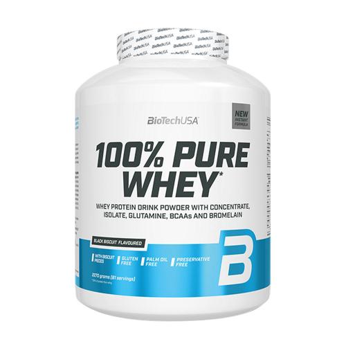 BioTechUSA 100% Pure Whey (2270 g, Galleta Negra)