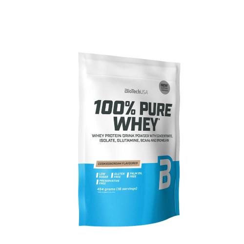 BioTechUSA 100% Pure Whey (454 g, Galleta de Chocolate y Crema)