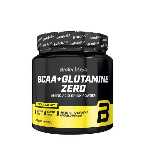 BioTechUSA BCAA+Glutamine Zero  (480 g, Limón)