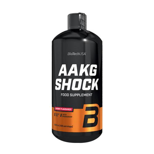 BioTechUSA AAKG Shock (1000 ml, Cereza)