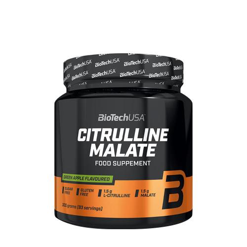 BioTechUSA Citrulline Malate (300 g, Manzana Verde)