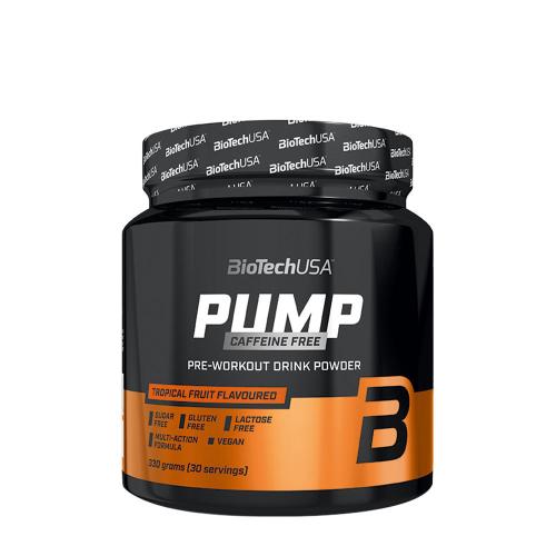 BioTechUSA Pump Caffeine Free (330 g, Frutas Tropicales)