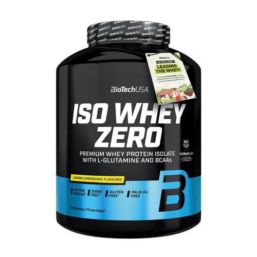 BioTechUSA Iso Whey Zero  (1816 g, Tarta de Queso con Limón)