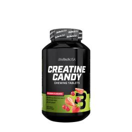   BioTechUSA Creatine Candy (240 comprimidos masticables, Frutas Rojas)
