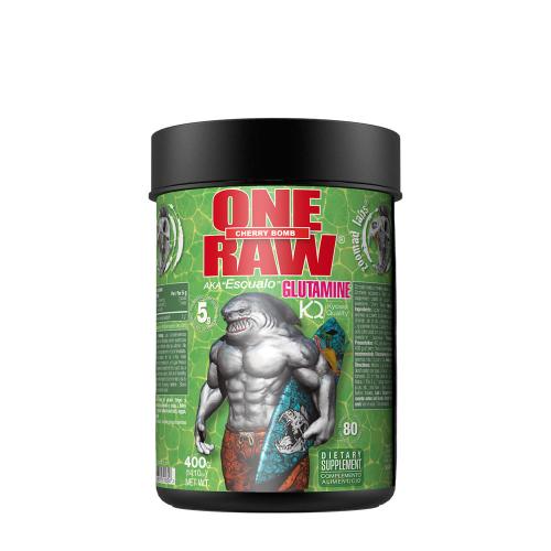 Zoomad Labs One Raw® Glutamine (400 g, Bomba de Cereza)