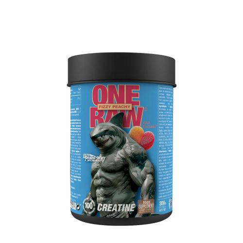 Zoomad Labs One Raw® Creatine (300 g, Melocotón Burbujeante)