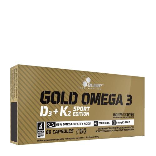 Olimp Sport Gold Omega 3 D3+K2 (60 Cápsula)