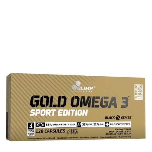 Olimp Sport Gold Omega 3 Sport Edition (120 Cápsula)