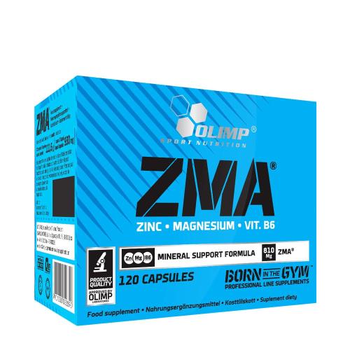 Olimp Sport ZMA - Zinc, Magnesium, Vitamin B6 (120 Cápsula)