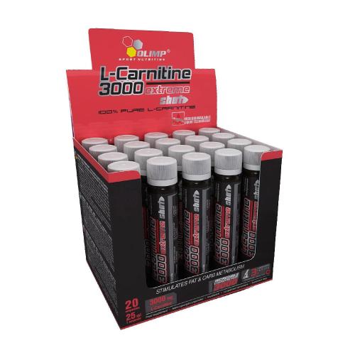 Olimp Sport L-Carnitine 3000 Extreme Shot (20 x 25ml, Cereza)