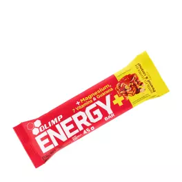 Olimp Sport Energy+ Bar  (45 g, Caramelo con Nueces)