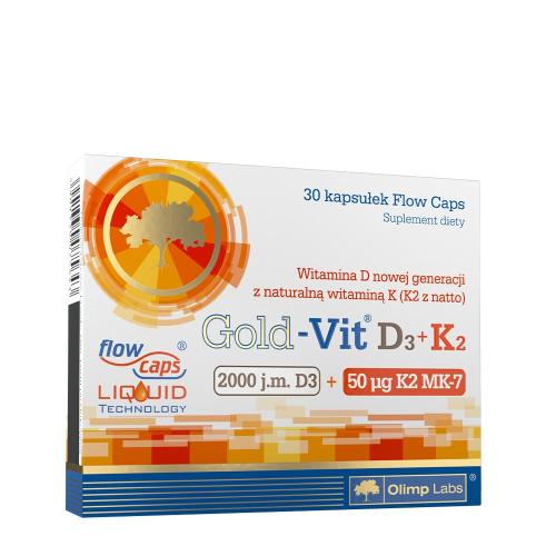 Olimp Labs Gold-Vit® D3+K2 2000 IU (30 Cápsula)