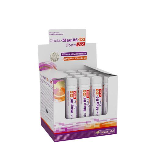 Olimp Labs Chela Mag B6+D3 Forte shot (25 ml, Cereza)