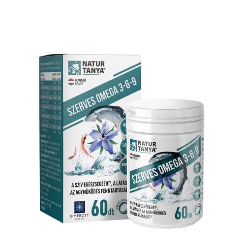 Natur Tanya Organic Omega 3-6-9 Fatty Acids  (60 Cápsula blanda)