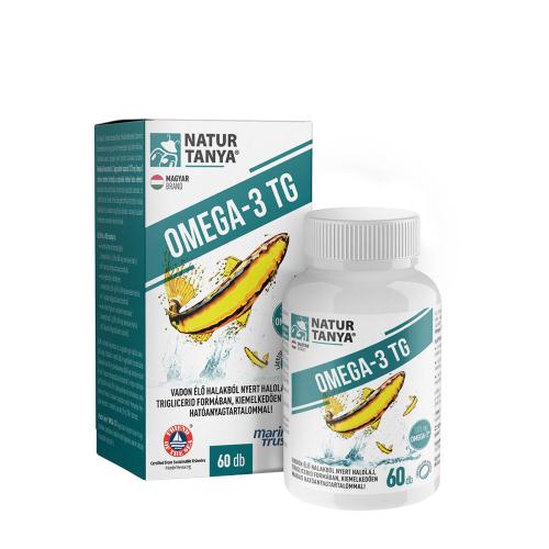 Natur Tanya Mega Omega-3 - Wild Fish Oil (60 Cápsula blanda)