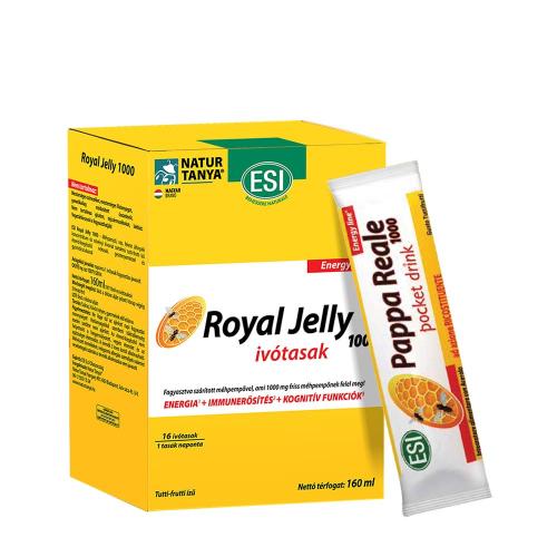 Natur Tanya ESI® Royal Jelly - 1000 mg of fresh ROYAL JELLY in a liquid pouch (16 ivóbolsa)