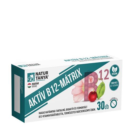 Natur Tanya Active B12 Matrix (30 Tableta masticable, Cereza Silvestre)