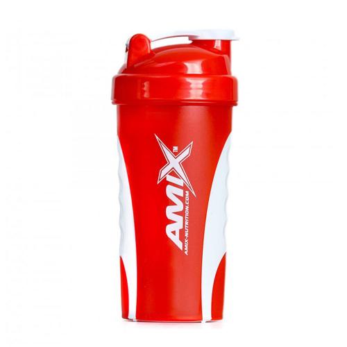 Amix Shaker Excellent (600 ml, Rojo Neón)