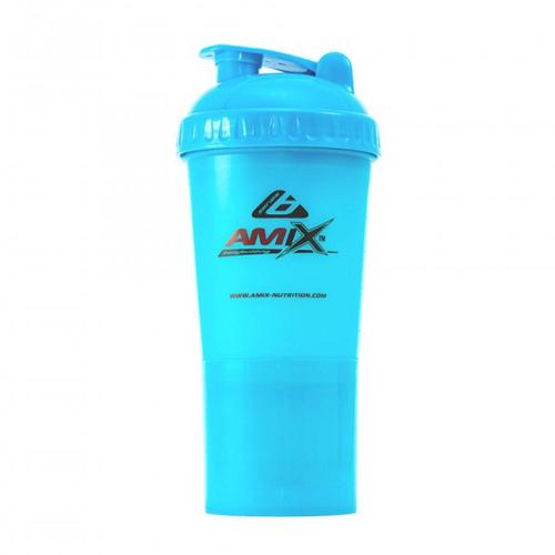 Amix Shaker Monster Bottle Color (600 ml, Azul)