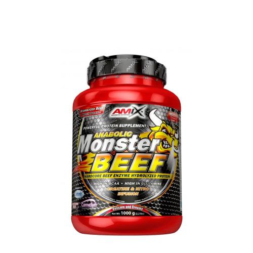 Amix Anabolic Monster Beef (1000 g, Fresa Plátano)