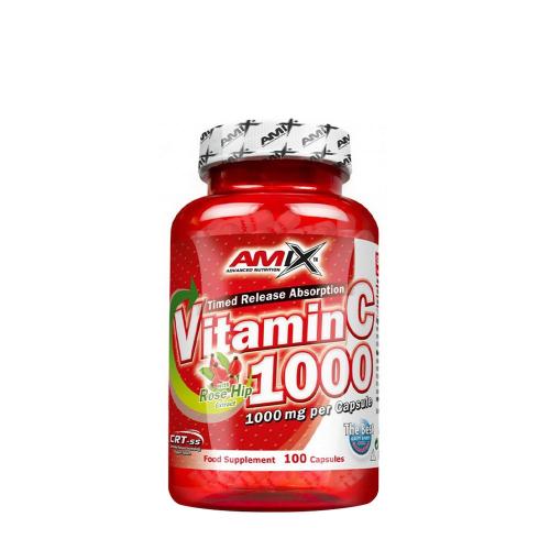 Amix Vitamin C 1000 mg with Rose Hips (100 Cápsula)