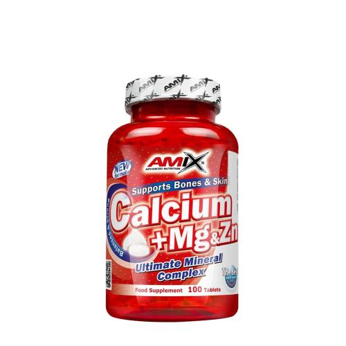 Amix Calcium + Mg + Zn (100 Tableta)