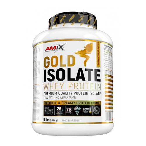 Amix Gold Whey Protein Isolate (2280 g, Mantequilla de Maní con Chocolate)