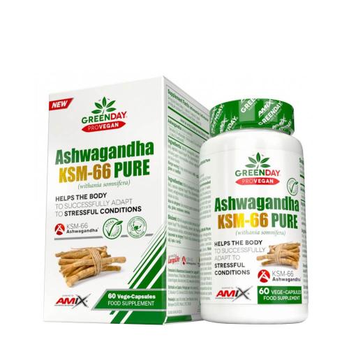 Amix GreenDays® ProVegan Ashwagandha KSM-66 Pure (60 Cápsula)