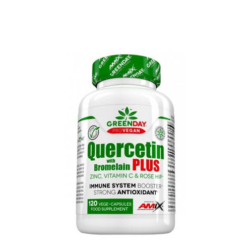 Amix GreenDay® ProVEGAN Quercetin with Bromelain Plus (120 Cápsula)