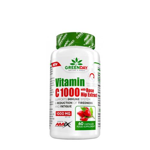 Amix GreenDay® ProVegan Vitamin C 1000 Immuno Forte (60 Cápsula)