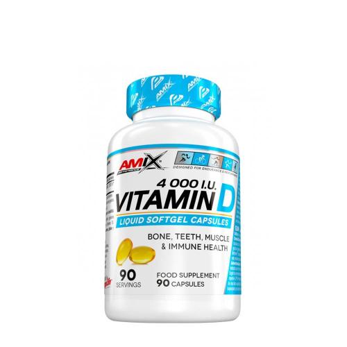 Amix Vitamin D 4.000 I.U. (90 Cápsula blanda)