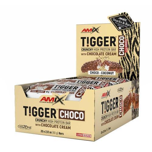 Amix Tigger® Choco (20 x 60g, Chocolate con Coco)