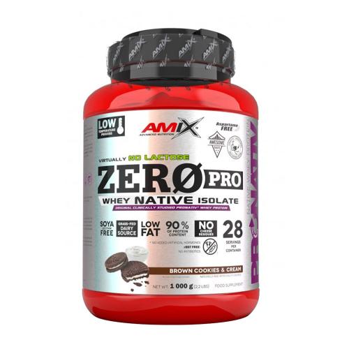 Amix ZeroPro Protein (1000 g, Galletas Negras y Crema)