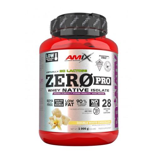 Amix ZeroPro Protein (1000 g, Doble Chocolate Blanco)