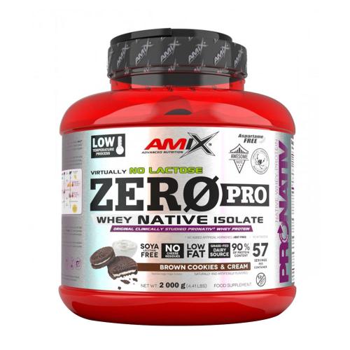 Amix ZeroPro Protein (2000 g, Galletas Negras y Crema)