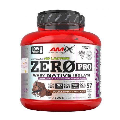 Amix ZeroPro Protein (2000 g, Doble Chocolate Holandés)