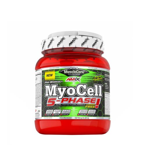 Amix MuscleCore DW - MyoCell 5 Phase (500 g, Ponche de Frutas)