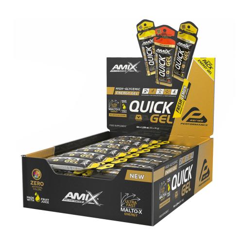 Amix Performance QUICK Energy Gel (40 x 45g, Limón)