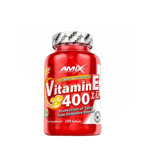 Amix Vitamin E 400 I.U. (100 Cápsula blanda)