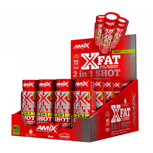 Amix XFat 2in1 SHOT (20 x 60 ml, Afrodisíaco)